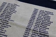 93rd PGA Championship Golf Towel With Past Winners And Dates