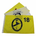 2002 US Open Flag, 2019 US Open Flag & 2008 Masters Flag