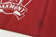 Ernie Els Signed 2007 US Open at Oakmont Flag PSA #G27382