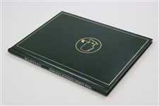 Ben Crenshaw Signed 1995 Masters Tournament Green Annual Book JSA ALOA