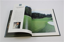Ben Crenshaw Signed 1995 Masters Tournament Green Annual Book JSA ALOA