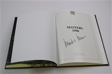 Mark O'Meara Signed 1998 Masters Tournament Green Annual Book JSA ALOA