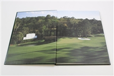 Vijay Singh Signed 2000 Masters Tournament Green Annual Book JSA ALOA