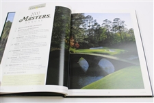 Vijay Singh Signed 2000 Masters Tournament Green Annual Book JSA ALOA