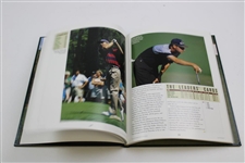 Vijay Singh Signed 2000 Masters Tournament Green Annual Book JSA ALOA