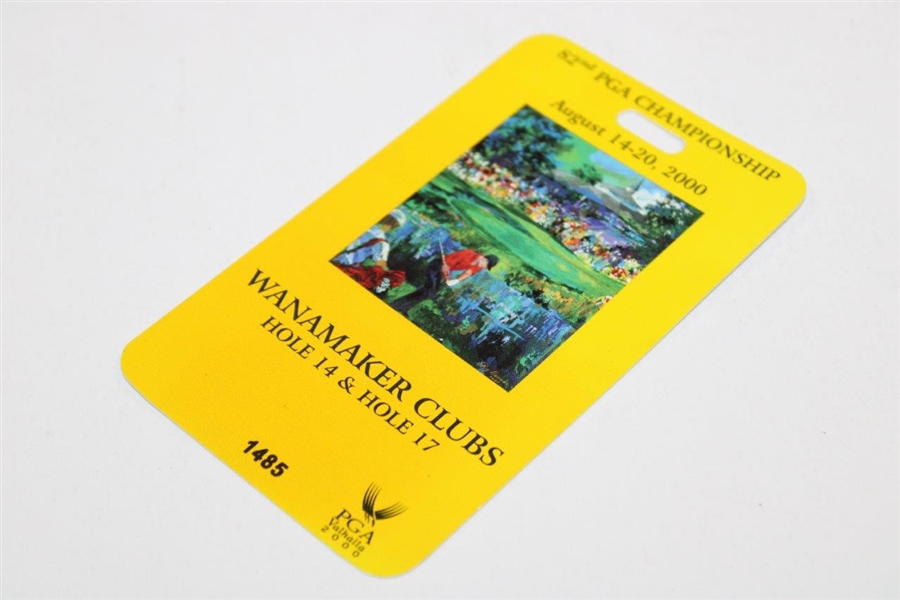 2000 PGA Championship at Valhalla Wanamaker Clubs Badge #1485