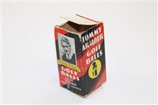 Pair of Tommy Armour Worthington Golf Balls with Tough Cured Cover in Original Box