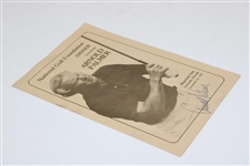 Arnold Palmer Signed 1978 Nat'l Golf Foundation Dinner Program Honoring Palmer JSA ALOA