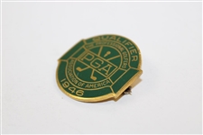 1946 PGA Championship at Portland CC Contestant Badge - Ben Hogan Winner