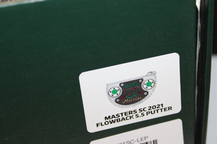 2021 Masters Scotty Cameron Flowback 5.5 Putter In original Box