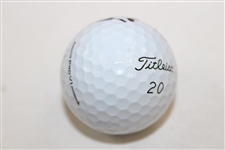 Davis Love III Signed 2020 Ryder Cup Titleist 20 Golf Ball JSA ALOA