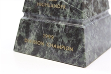 1999 Turnberry Highlander Division Champion Marble Trophy