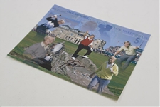Jack Nicklaus Signed 8x10 Major Championships Highlight Collage Photo JSA ALOA