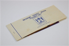 1971 Ryder Cup Old Warson C.C. Season Ticket Booklet Monday through Friday Unused 