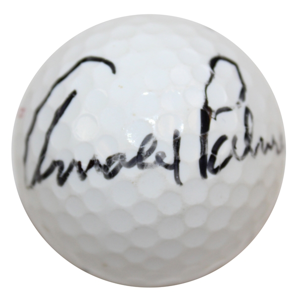 Arnold Palmer Signed Nike 2 Logo Golf Ball JSA ALOA
