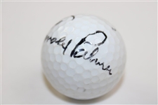 Arnold Palmer Signed Nike 2 Logo Golf Ball JSA ALOA