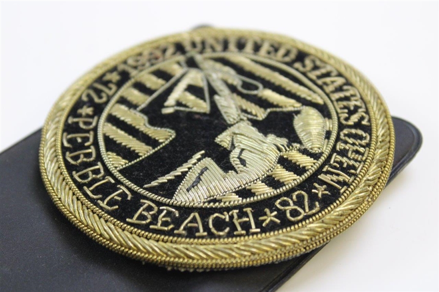 1992 US Open Pebble Beach Golf Links Coat Crest Committee Badge