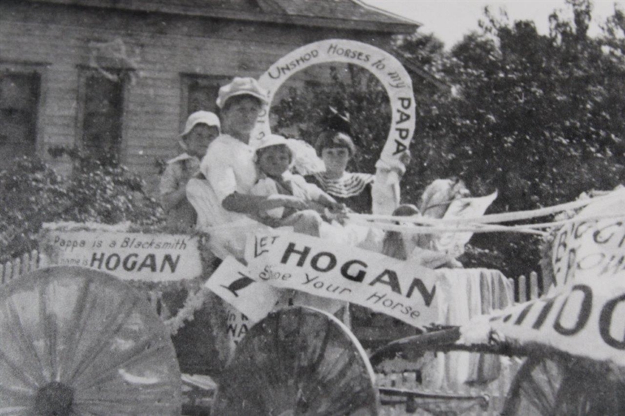 Ben Hogan's Personal Childhood/Family Photograph 