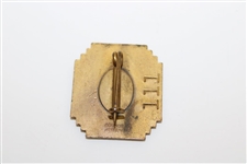1939 USGA Open Championship at Philadelphia Country Club Contestant Badge