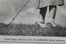 1951 Louise Suggs MacGregor Promotional Packet Photo
