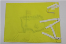 Fred Couples Signed Undated Masters Embroidered Flag JSA ALOA
