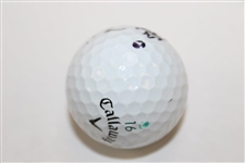 Danny Willett Signed Personal Used Callaway Golf Glove & Golf Ball JSA ALOA