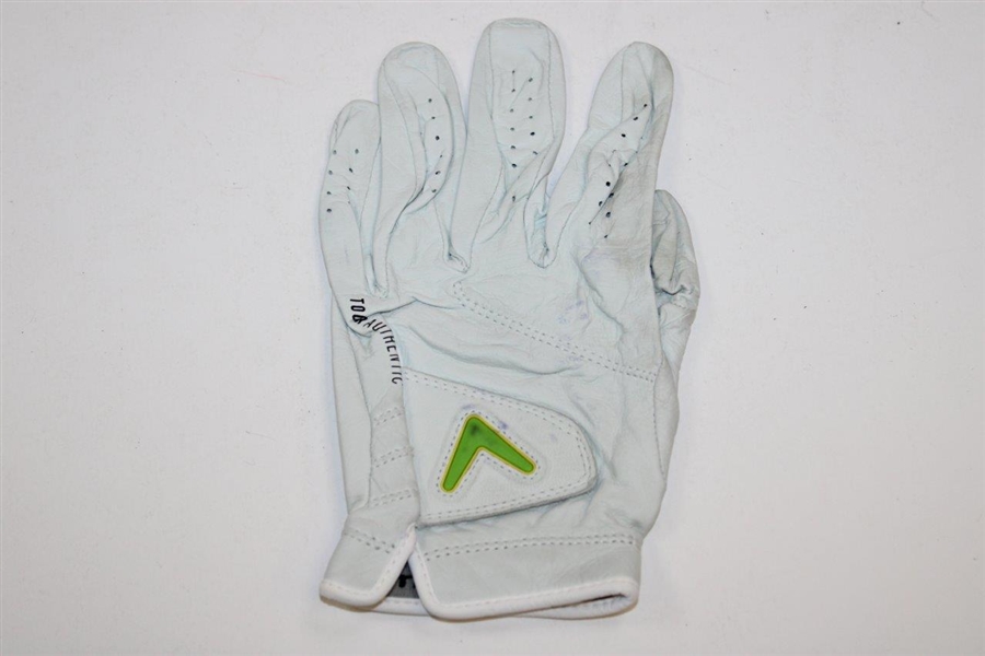 Danny Willett Signed Personal Used Callaway Golf Glove & Golf Ball JSA ALOA