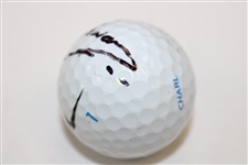 Charl Schwartzel Signed Personal Used Nike Golf Glove & Golf Ball JSA ALOA
