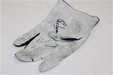 Charl Schwartzel Signed Personal Used Nike Golf Glove & Golf Ball JSA ALOA