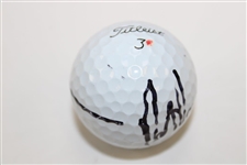 Patrick Reed Signed Personal Used FJ Golf Glove & Titleist Golf Ball JSA ALOA