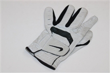 Tiger Personal Used Nike Golf Glove with Tiger Used Bridgestone 1 Golf Ball