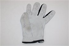 Tiger Personal Used Nike Golf Glove with Tiger Used Bridgestone 1 Golf Ball