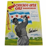 Ken Venturi Signed 1958 Chicago Open Program JSA ALOA