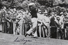 Ben Hogan Signed 1952 Masters Press Photo JSA ALOA