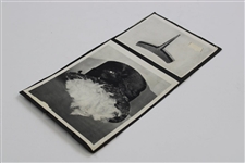Photo With Tool For Making Golf Balls And A Top Hat With Feathers Inside