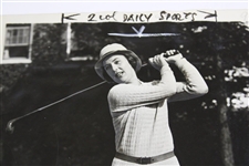 Glenna Collett 1936 Press Photo
