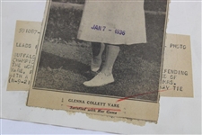 Glenna Collett 1936 Press Photo