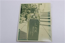 Lot Of 3 Photos Of President JFK's Golf Bag