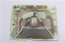 Lot Of 3 Photos Of President JFK's Golf Bag