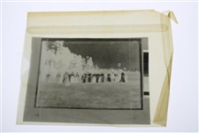 Negative Of Women Playing Golf Circa 1900