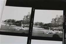 8 Proof Photos From Augusta National w/ Ben Hogan On 1 Sheet