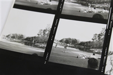 8 Proof Photos From Augusta National w/ Ben Hogan On 1 Sheet