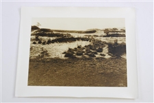 Three (3) Vintage Sepia 11x14 Photos of Pine Valley Golf Club