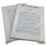 Lot Of 50 Golf Collectors Society Bulletins #1-50