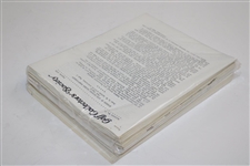 Lot Of 50 Golf Collectors Society Bulletins #1-50