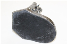 Vintage Silver-Tone Caddy Figural Ash Tray