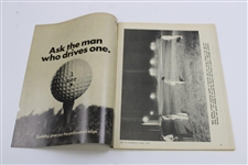 Golf In Australia Magazine Signed By Cover Artist Tony Rafty Addressed to Sam Snead