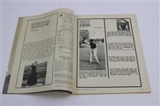 Golf In Australia Magazine Signed By Cover Artist Tony Rafty Addressed to Sam Snead