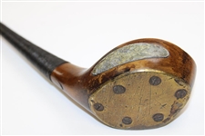 Willie Park Jr. Patent Brassie Wood with Face Insert