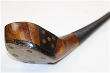 Willie Park Jr. Patent Brassie Wood with Face Insert